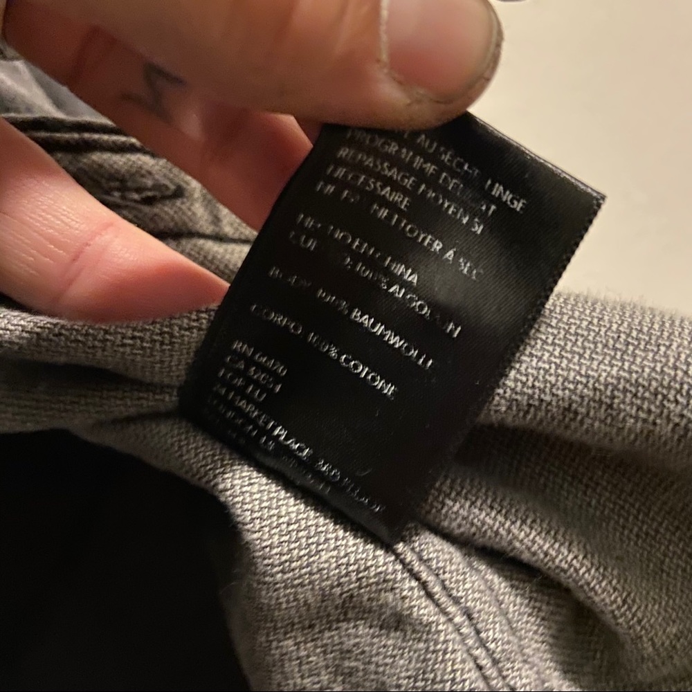 CPO provisions gray denim destroyed shirt EUC - Picture 13 of 15